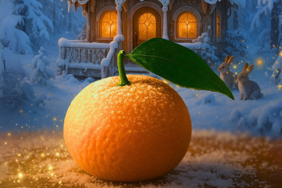 Новогодний утренник «В поисках волшебного мандарина»